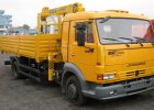 Бортовой автомобиль Камаз 4308 с КМУ  334